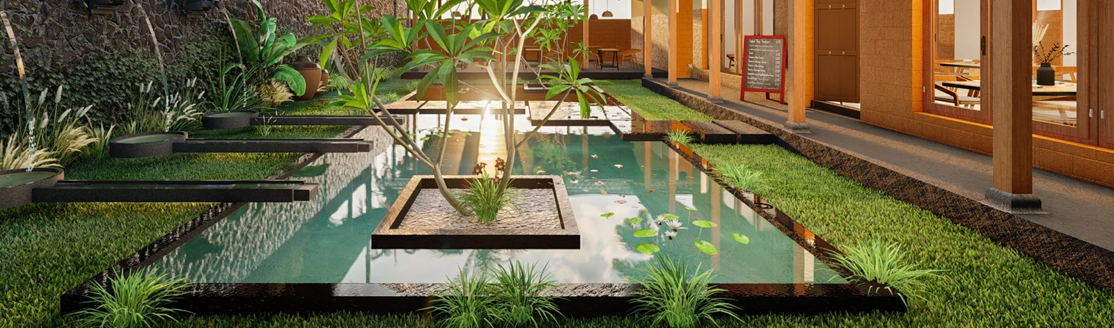 Courtyard Garden