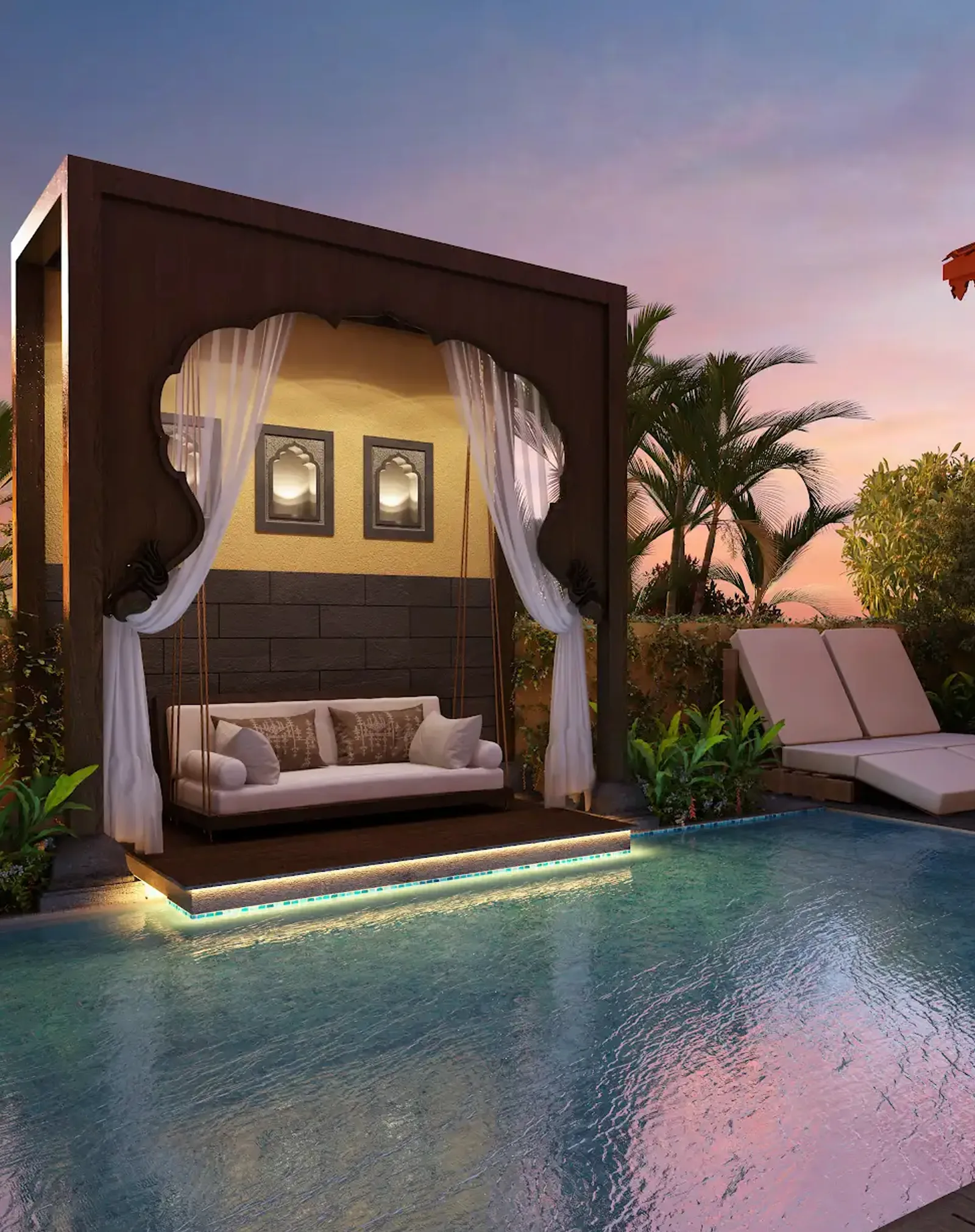 Poolside Cabana